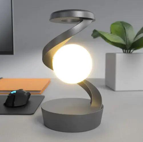 Rotating Moon Desk Lamp with Wireless Charging & Sensor Control - 4U! Online 