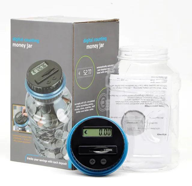 Electronic Digital Counting Coin Money Saving Box - 4U! Online 