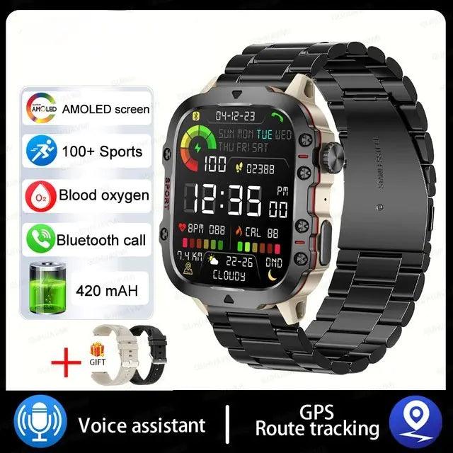 Military Smartwatch For Men - 4U! Online 