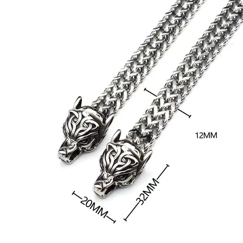 Wolf's Head Bracelet - 4U! Online 