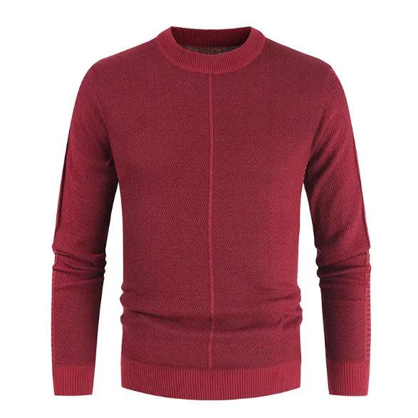 Classic Comfort Round Neck Sweater - 4U! Online 