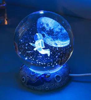 Marine Animals Crystal Ball 3D  with Resin Sphere Stand Base - 4U! Online 