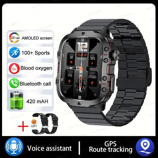 Military Smartwatch For Men - 4U! Online 