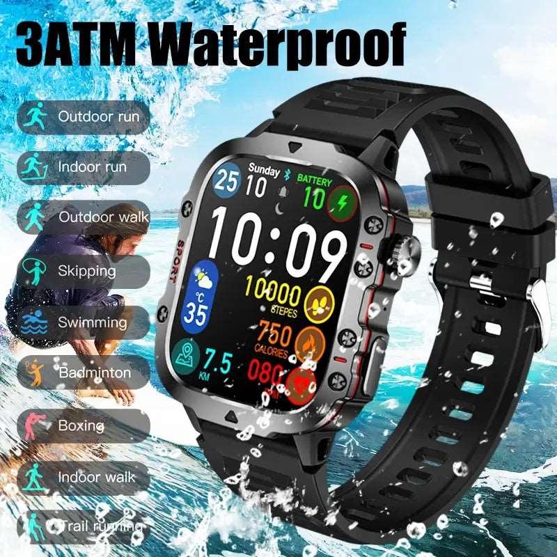 Military Smartwatch For Men - 4U! Online 