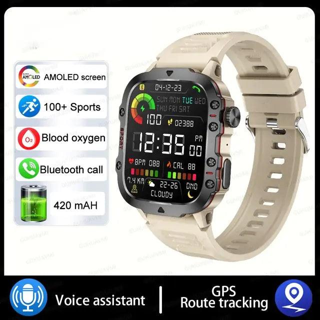 Military Smartwatch For Men - 4U! Online 