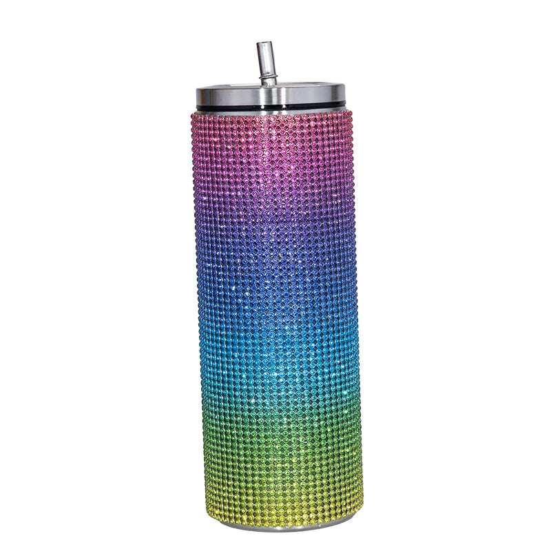 Stainless Steel Insulated Tumbler with Straw - 4U! Online 