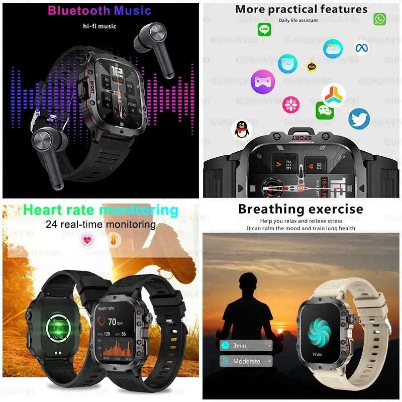 Bluetooth music Heart rate monitor 