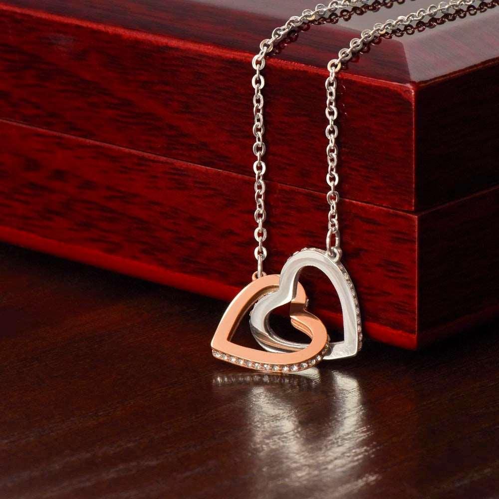 Interlocking Hearts Necklace - 4U! Online 