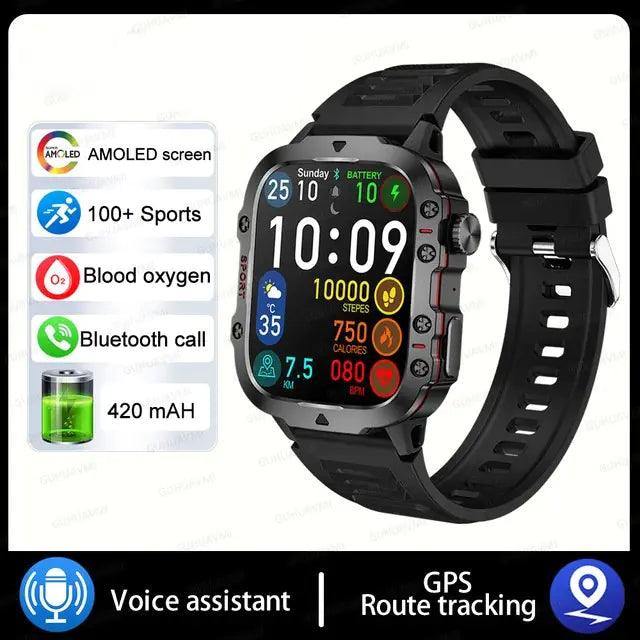 Military Smartwatch For Men - 4U! Online 