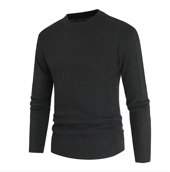 Classic Comfort Round Neck Sweater - 4U! Online 