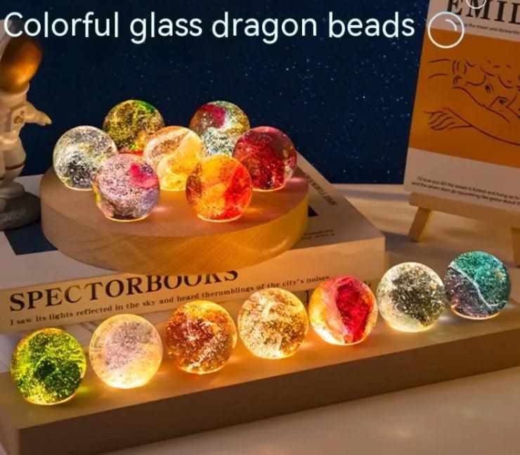 Creative Colored Glaze Luminous Crystal Ball - 4U! Online 