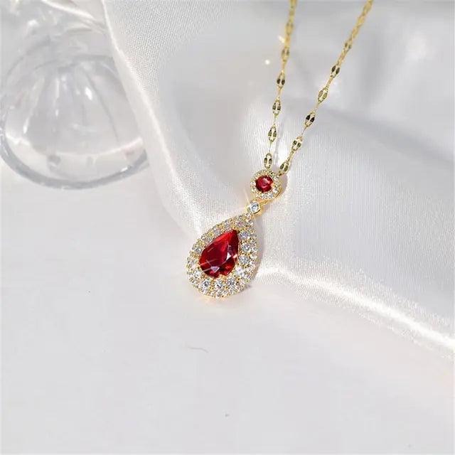 Heart Crystal Jewelry Set - 4U! Online 