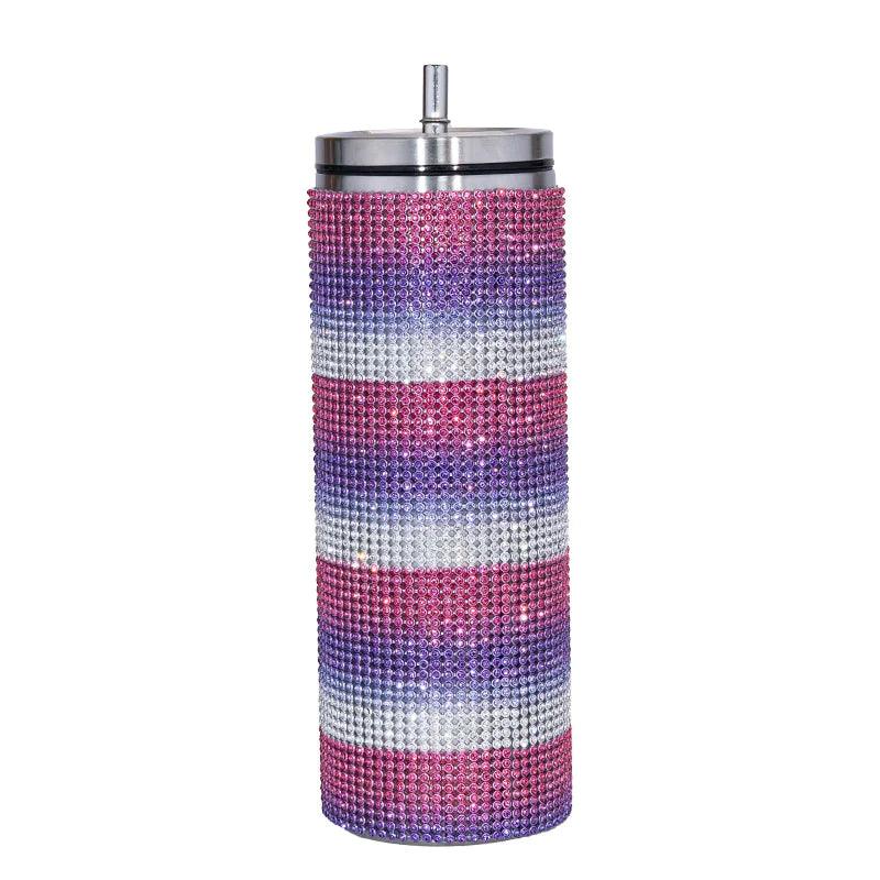 Stainless Steel Insulated Tumbler with Straw - 4U! Online 