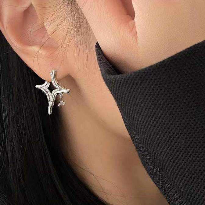 Asterism Rhinestone Earrings - 4U! Online