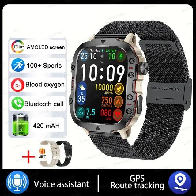 Military Smartwatch For Men - 4U! Online 