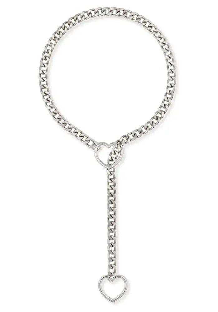 Heart-Shaped Aura Slip Chain - 4U! Online 