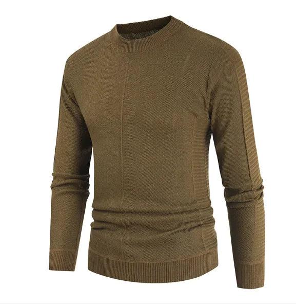 Classic Comfort Round Neck Sweater - 4U! Online 