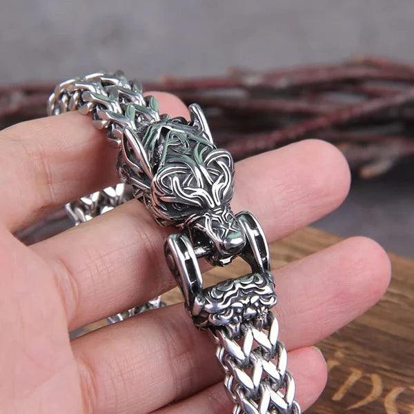 Wolf's Head Bracelet - 4U! Online 