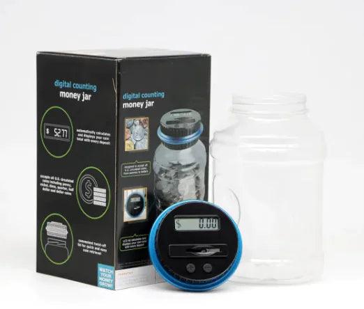 Electronic Digital Counting Coin Money Saving Box - 4U! Online 