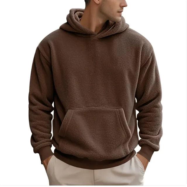 New Men's Double-sided Velvet Loose Sweater Men - 4U! Online 