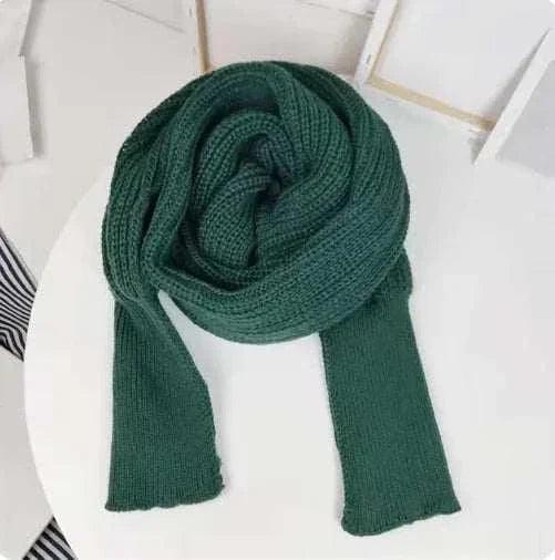 Cozy Knit Wool Scarf Shawl with Sleeves - 4U! Online 