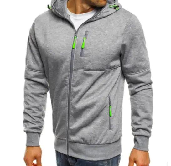 Men Hoodie Cotton Jacket - 4U! Online 