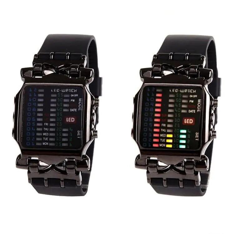 Luxury Men's Watch LED Sports Date Digital Bracelet Waterproof Quartz Wristwatch - 4U! Online 